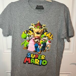 Nintendo Super Mario Gray T-Shirt